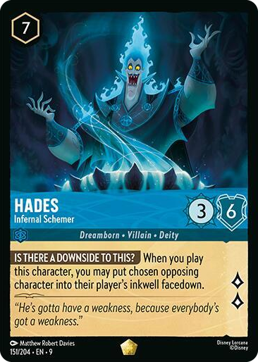 0151 Hades - Infernal Schemer Legendary Fabled
