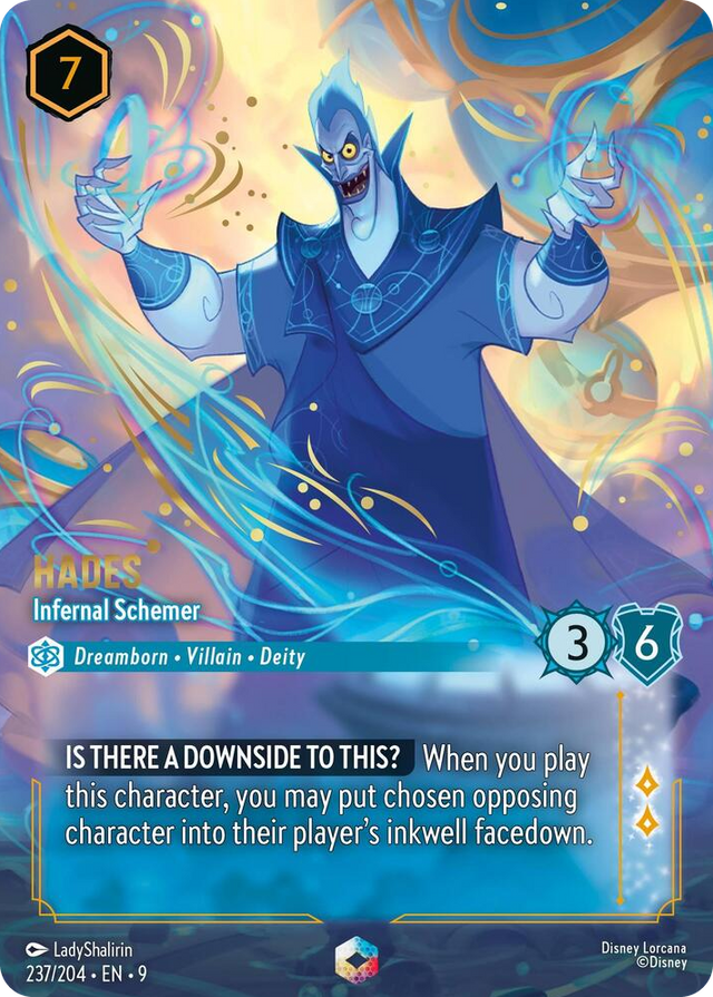 0237 Hades - Infernal Schemer (Enchanted) Enchanted Fabled