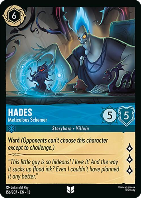 Hades - Meticulous Schemer #156 Uncommon - Attack of the Vine! Pokemon card