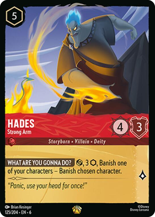 0125 Hades - Strong Arm Legendary Azurite Sea