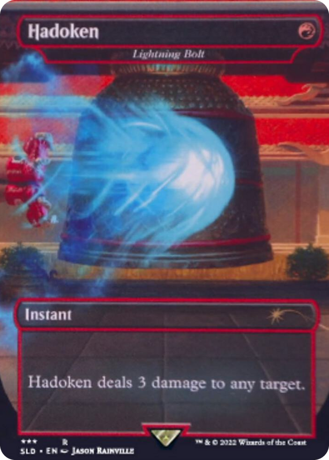 0675 Hadoken - Lightning Bolt R Secret Lair Drop Series