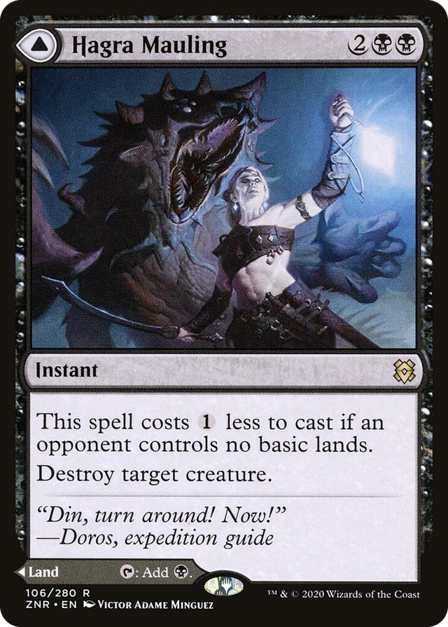 0106 Hagra Mauling R Zendikar Rising