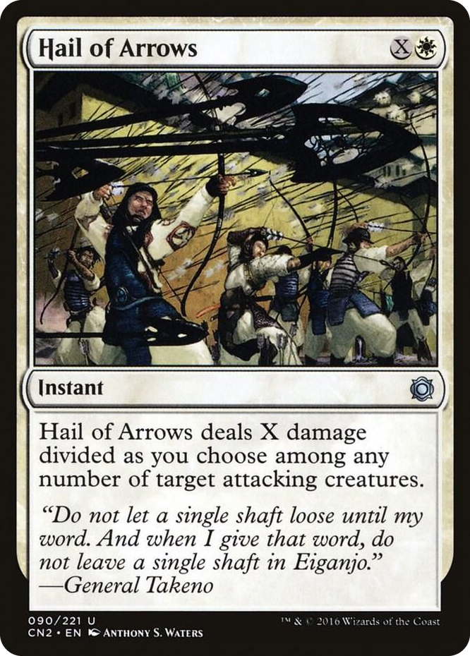 Hail of Arrows #90 U - Conspiracy: Take the Crown Pokemon card