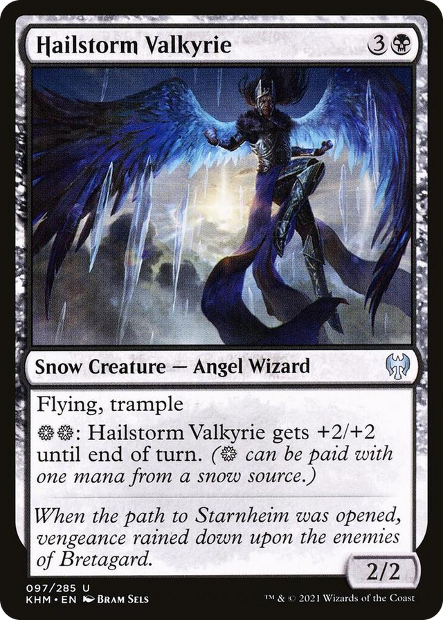 0097 Hailstorm Valkyrie U Kaldheim