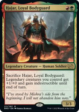 0211 Hajar, Loyal Bodyguard R The Brothers' War