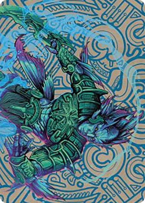 0074 Hakbal of the Surging Soul Art Card S Art Series: The Lost Caverns of Ixalan