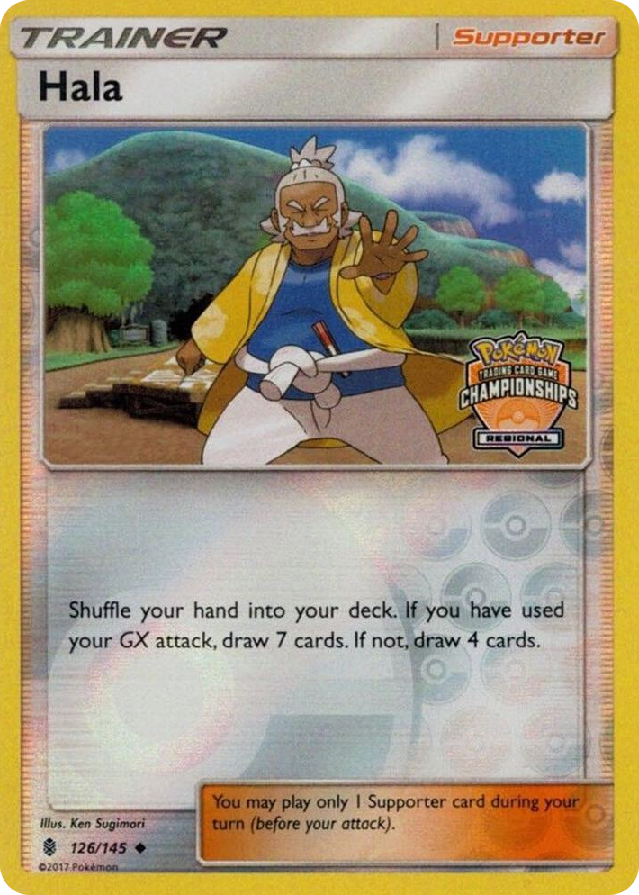 0126 Hala - 126/145 (Regional Championships) Promo League & Championship Cards
