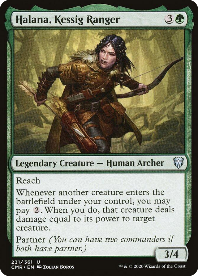 0231 Halana, Kessig Ranger U Commander Legends