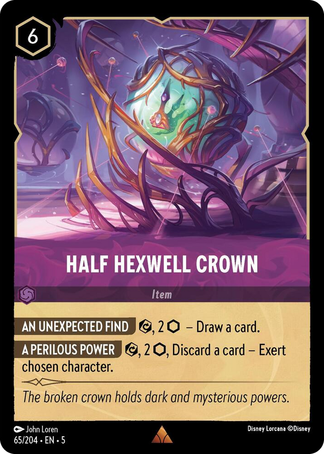 0065 Half Hexwell Crown Rare Shimmering Skies