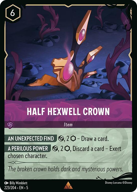 0223 Half Hexwell Crown Rare Illumineer's Quest: Deep Trouble