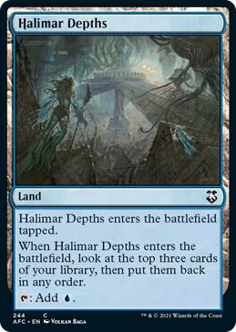 0244 Halimar Depths C Commander: Adventures in the Forgotten Realms