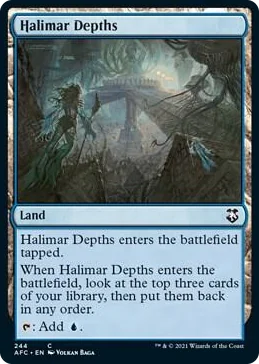 0244 Halimar Depths C Commander: Adventures in the Forgotten Realms