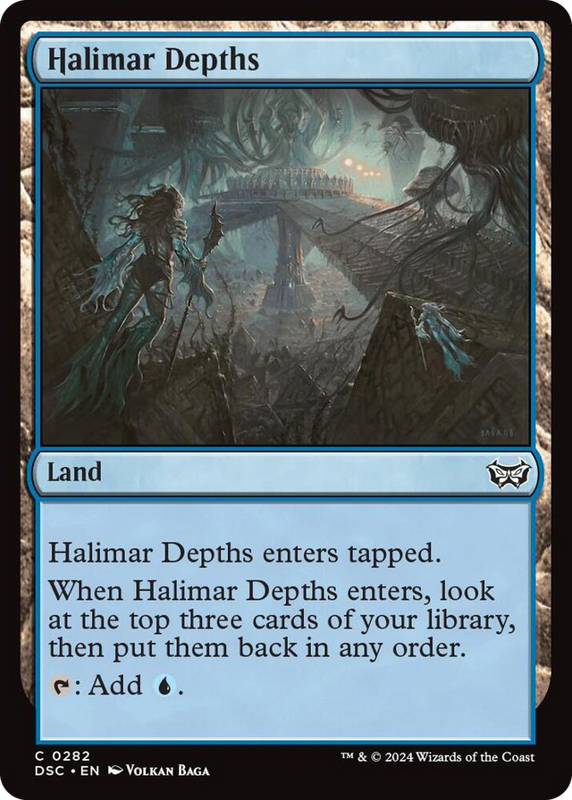 0282 Halimar Depths C Commander: Duskmourn: House of Horror