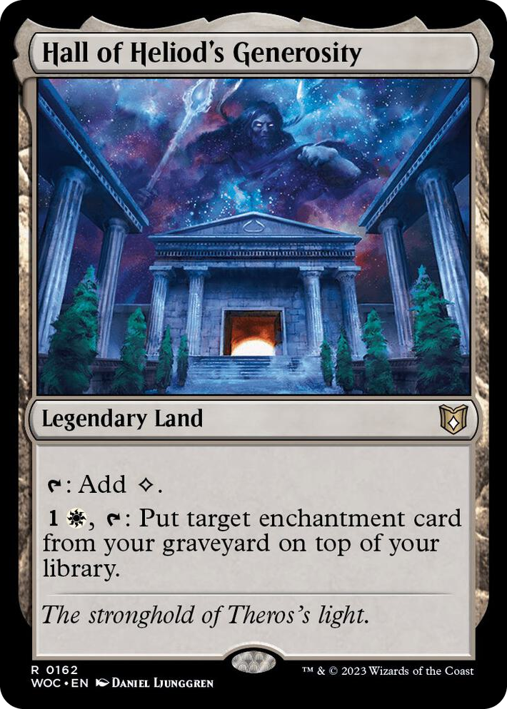 0162 Hall of Heliod's Generosity R Commander: Wilds of Eldraine