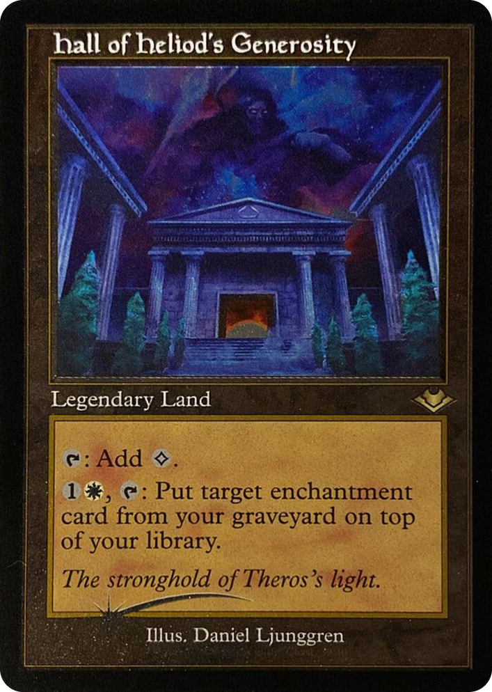 0039 Hall of Heliod's Generosity (Retro Frame) (Foil Etched) R Modern Horizons