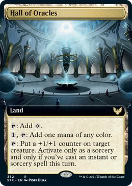 0362 Hall of Oracles (Extended Art) R Strixhaven: School of Mages