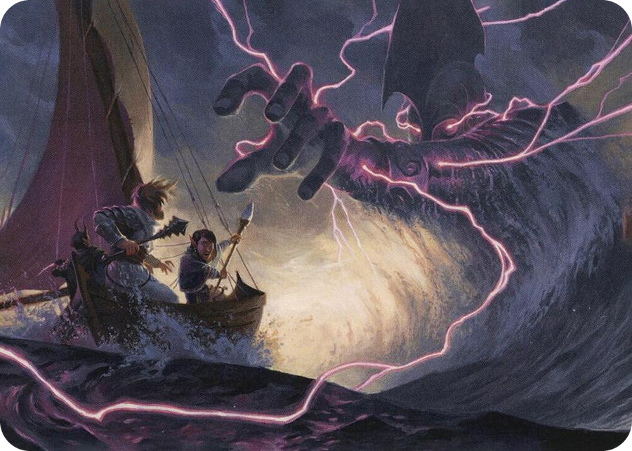 0054 Hall of Storm Giants Art Card S Art Series: Adventures in the Forgotten Realms