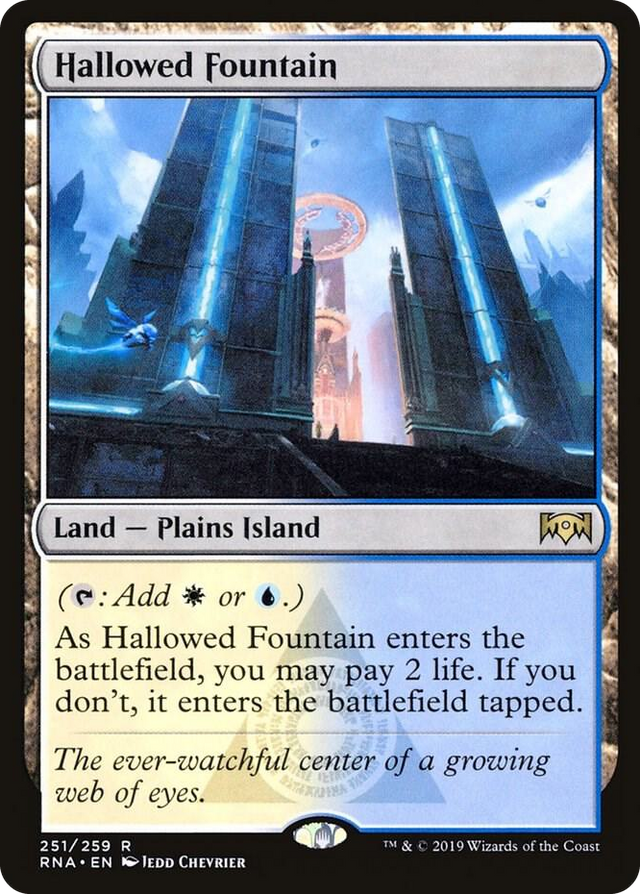 0251 Hallowed Fountain R Ravnica Allegiance