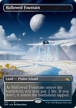 0277 Hallowed Fountain (Borderless) R Unfinity