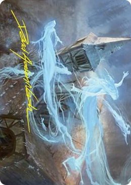 0012 Hallowed Haunting Art Card (Gold-Stamped Signature) S Art Series: Innistrad: Crimson Vow