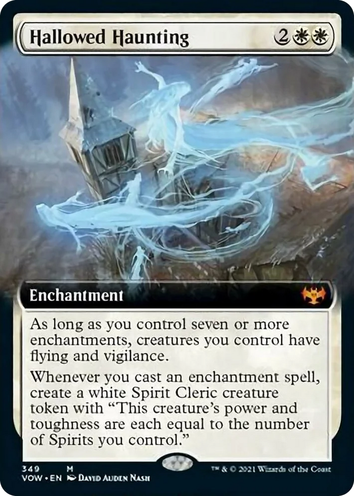 0349 Hallowed Haunting (Extended Art) M Innistrad: Crimson Vow