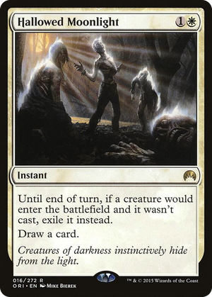 0016 Hallowed Moonlight R Magic Origins
