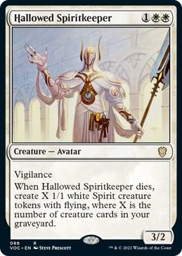 0088 Hallowed Spiritkeeper R Commander: Innistrad: Crimson Vow