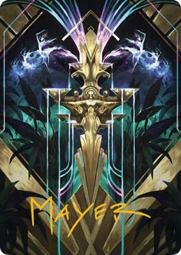 0066 Halo Fountain Art Card (Gold-Stamped Signature) S Art Series: Streets of New Capenna
