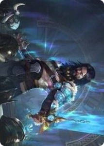 0002 Halvar, God of Battle Art Card S Art Series: Kaldheim