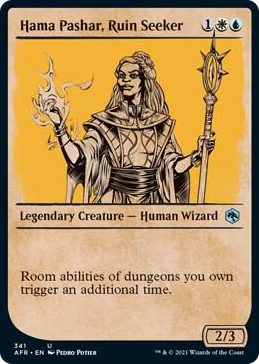 0341 Hama Pashar, Ruin Seeker (Showcase) U Adventures in the Forgotten Realms