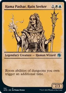 0341 Hama Pashar, Ruin Seeker (Showcase) U Adventures in the Forgotten Realms