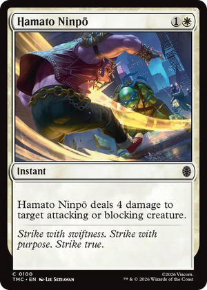 0100 Hamato Ninpo C Commander: Teenage Mutant Ninja Turtles