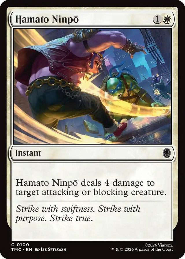 0100 Hamato Ninpo C Commander: Teenage Mutant Ninja Turtles