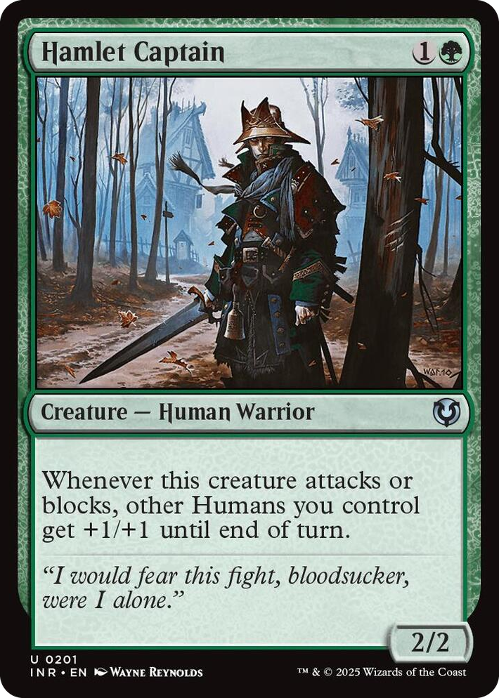 0201 Hamlet Captain U Innistrad Remastered