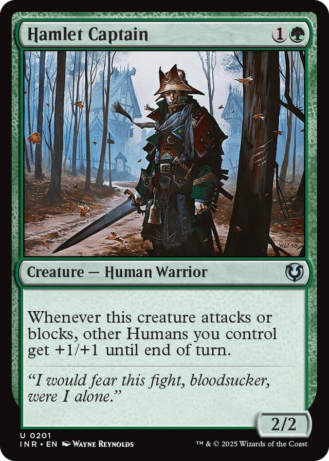 0201 Hamlet Captain U Innistrad Remastered
