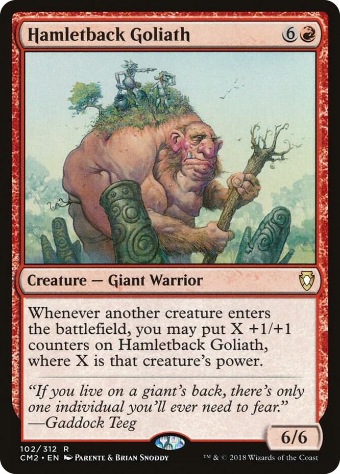 0102 Hamletback Goliath R Commander Anthology Volume II
