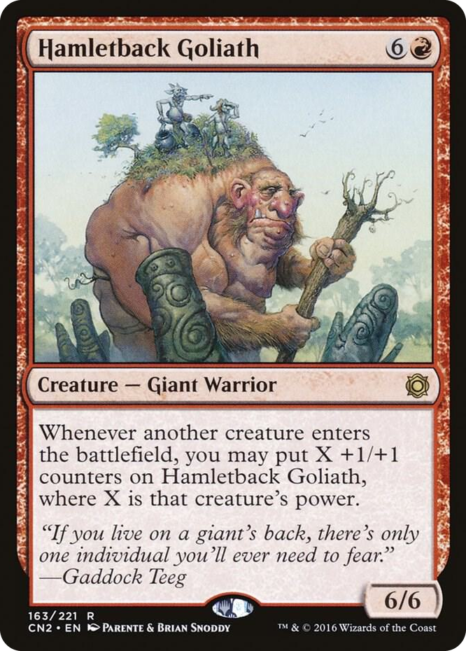 Hamletback Goliath #163 R - Conspiracy: Take the Crown Pokemon card