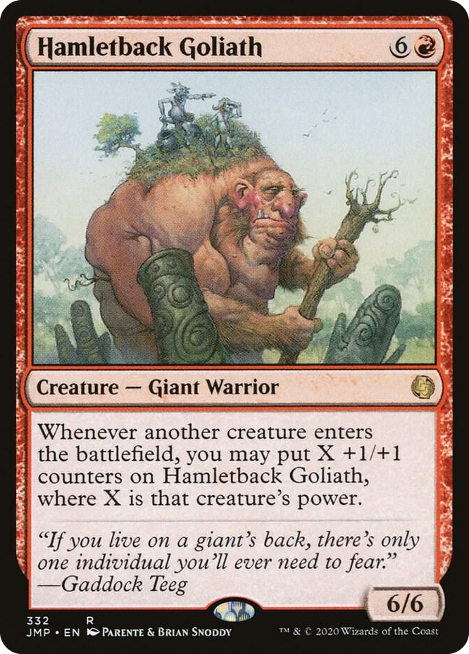 0332 Hamletback Goliath R Jumpstart