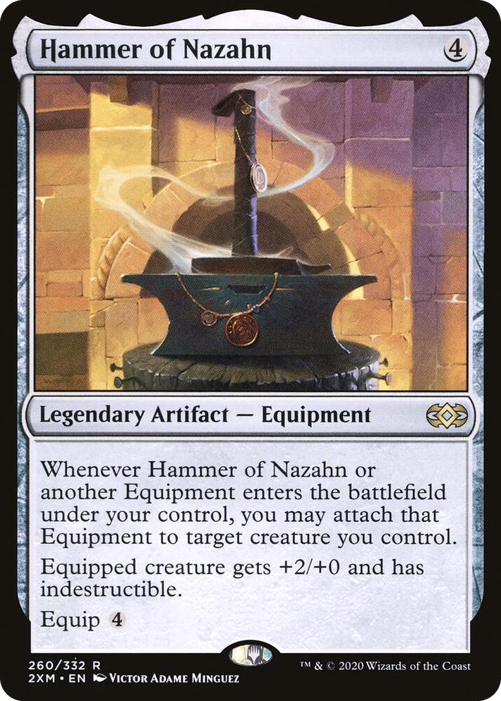 0260 Hammer of Nazahn R Double Masters