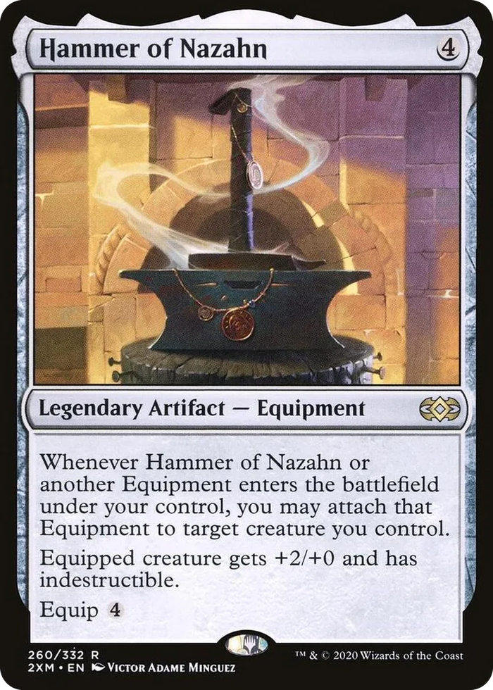 0260 Hammer of Nazahn R Double Masters