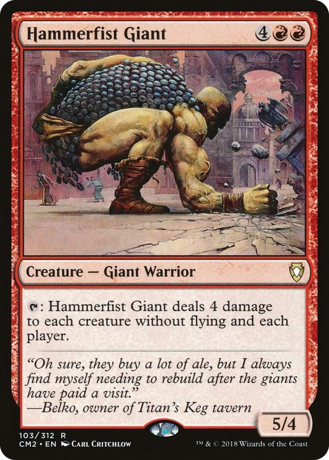 0103 Hammerfist Giant R Commander Anthology Volume II