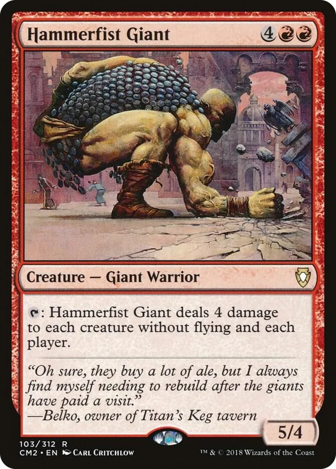 0103 Hammerfist Giant R Commander Anthology Volume II