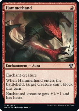 0129 Hammerhand C Dominaria United