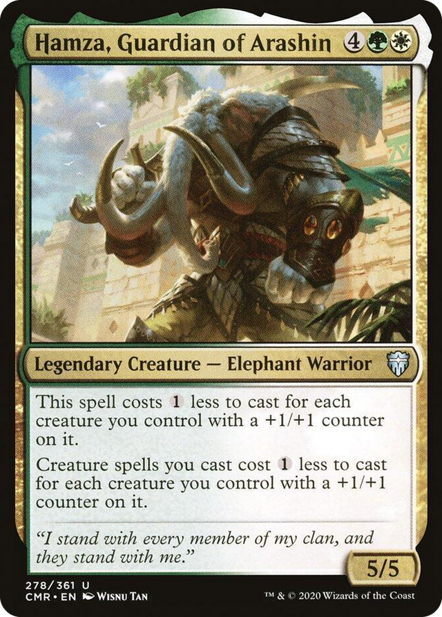 0278 Hamza, Guardian of Arashin U Commander Legends