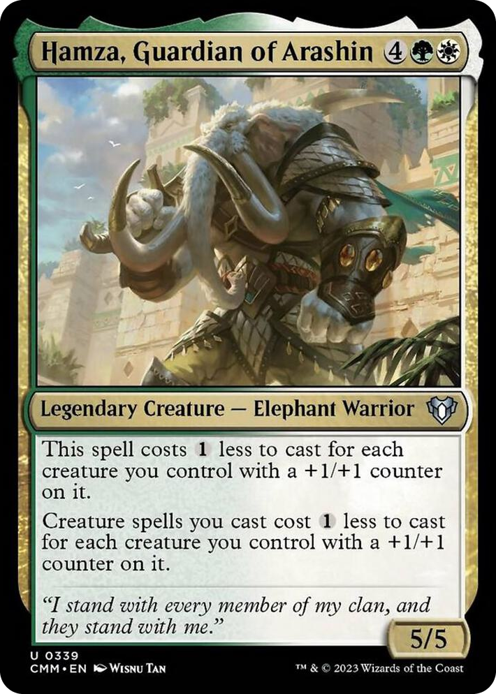 0339 Hamza, Guardian of Arashin U Commander Masters