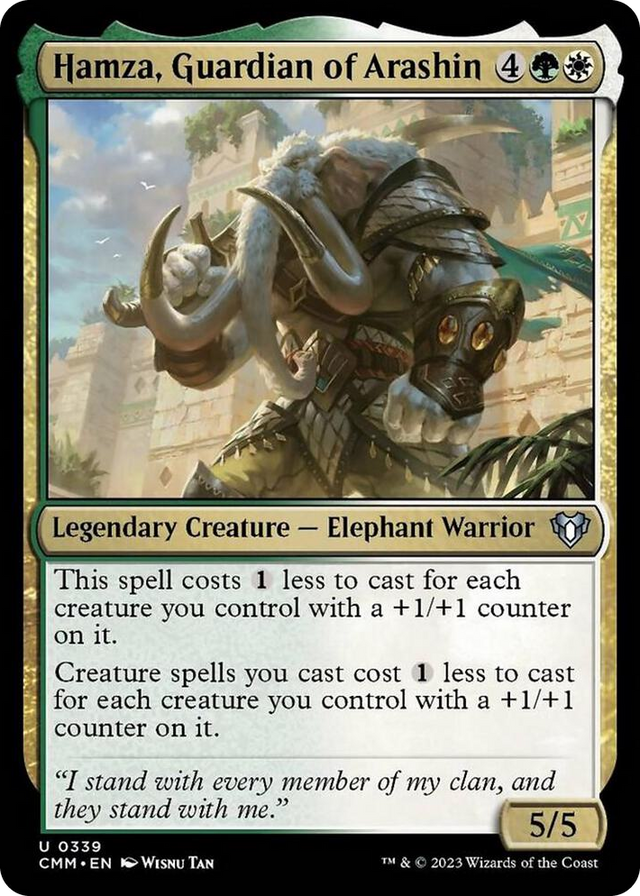 0339 Hamza, Guardian of Arashin U Commander Masters