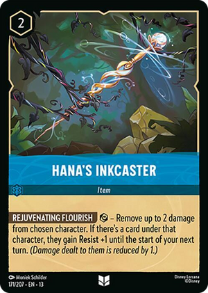 0171 Hana's Inkcaster Uncommon Attack of the Vine!