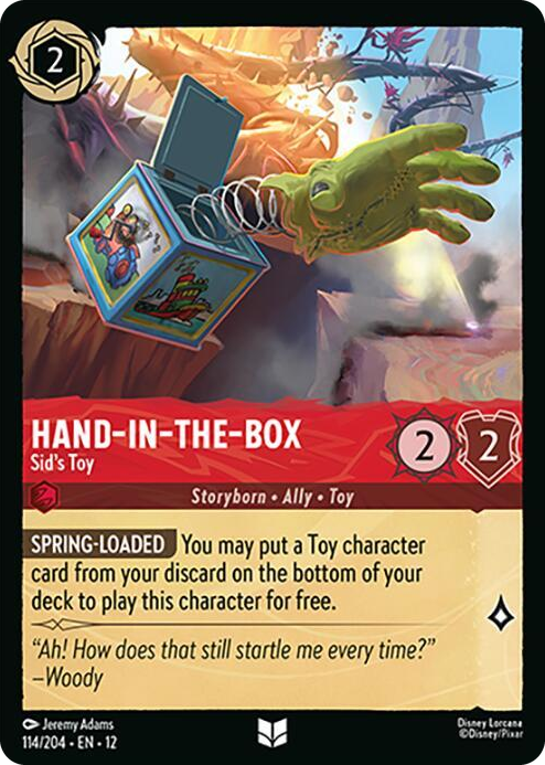 0114 Hand-in-the-Box - Sid's Toy Uncommon Wilds Unknown