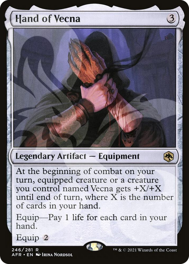 0246 Hand of Vecna R AFR Ampersand Promos