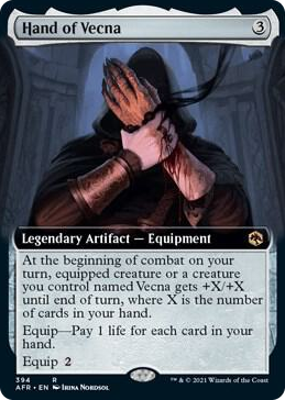 0394 Hand of Vecna (Extended Art) R Adventures in the Forgotten Realms